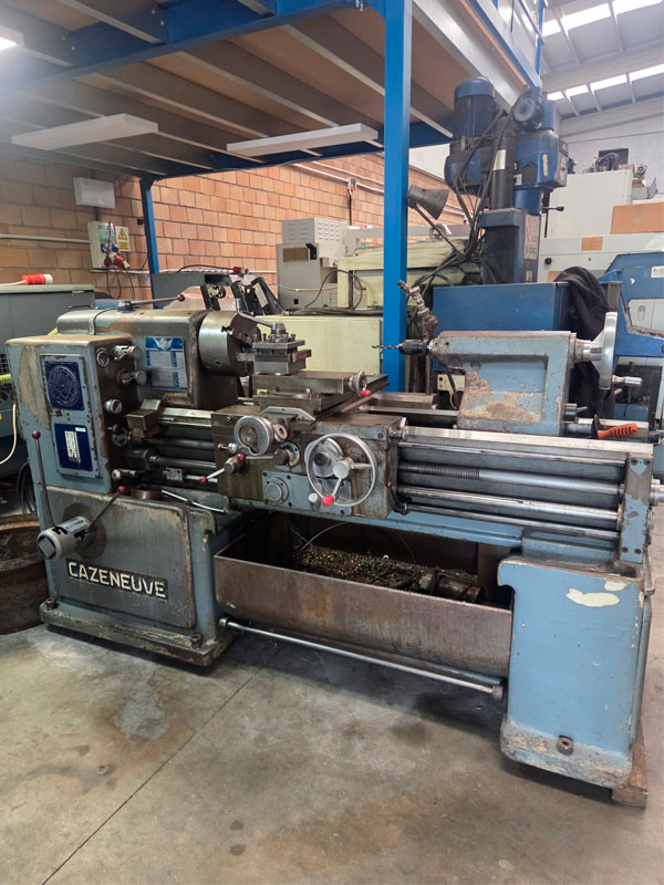 Torno convencional marca Amutio Modelo HB575